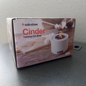 Solo Stove Cinder Tabletop Fire Bowl - NIB